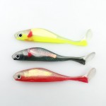 Artificial Lure 8pcs 8.5cm 5g yoyfishing Fishing Worm Swimbaits Jig Head Soft Lure Fly Fishing Bait Fishing Lure YE-168