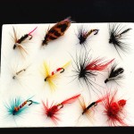 Attractive 36pcs Insect Fly Fishing Lure Artificial Fishing Bait Feather Single Treble Hooks Carp Fish Lure Water surface