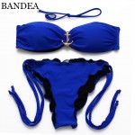 BANDEA 2016 Padding Inserts Bikini Vintage Bandage Swimsuit Women Swimwear Sexy Bikini Set Vintage Maillot De Bain