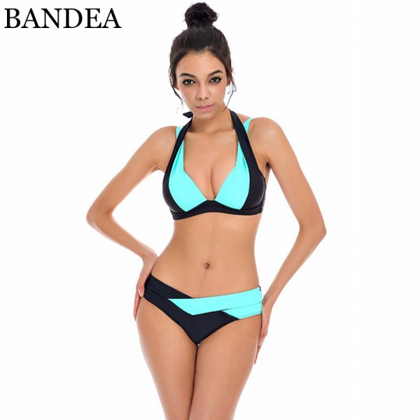 BANDEA 2017 New Style Bandage Bikini Sexy Women Swimsuit Bathing Suits Swimwear vintage Push Up Women Sexy Beach Bikini Set S-XL