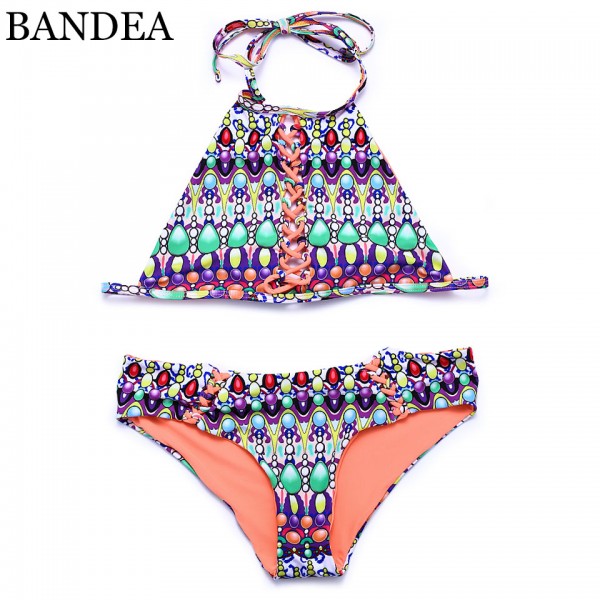 BANDEA bikini 2017 Female Swimwear Sexy Beach Bikinis Swimsuit Women Bathing Suit Brazilian Bikini set Girl Biquinis Feminino