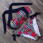 BANDEA bikinis women swimsuit push up swimwear  2017 halter bikini summer beach wear print bathing suit HA808