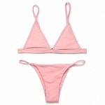 BANDEA women bikini set sexy brazilian bikini solid swimwear micro bikini low waist thong bikini bathing suit beach wear HA924