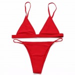 BANDEA women bikini set sexy brazilian bikini solid swimwear micro bikini low waist thong bikini bathing suit beach wear HA924