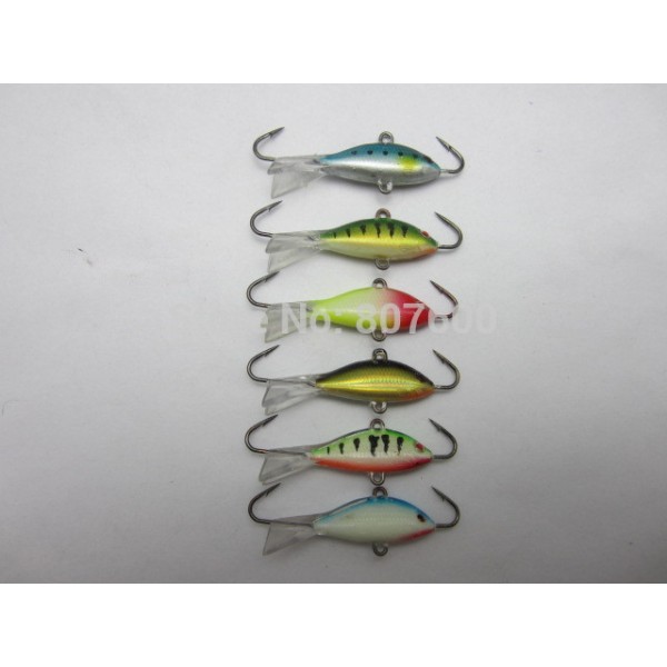 BassLegend - Faulted Fishing Jigging Shad Minnow Bait Ice Balance Jig 38mm/5.5g Zinc Weighted