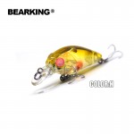 Beaeking 5pcs/lot  fishing lures, assorted colors,  crank  35mm&3.5g   dive 1m professional hot models free shipping