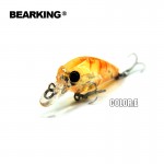 Beaeking 5pcs/lot  fishing lures, assorted colors,  crank  35mm&3.5g   dive 1m professional hot models free shipping