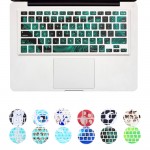 Bear,Cat,Fish,Swallow and Elephant Pattern Cute Animals Series keyboard Cover stickers for Macbook Air 13 Pro 13 15 17 inch