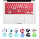 Bear,Cat,Fish,Swallow and Elephant Pattern Cute Animals Series keyboard Cover stickers for Macbook Air 13 Pro 13 15 17 inch