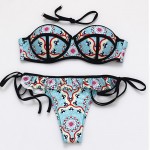 Bikini 2017 Sexy Swimsuit Retro Female Swimwear Women Beach Bathing Suit Swim Push up Swimsuit Brazilian Bikinis Set Biquini