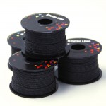 Black Braided Fishing Line 8 Strands 100ft 500lbs UV Resistance Kevlar Kite Line For Outdoor Working Survival Cord Rope