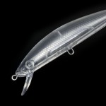 Blank Hard Lure Bodies 120mm, 37.3g Sinking Minnow, Unpainted Fishing Bait, Wobblers, Plug