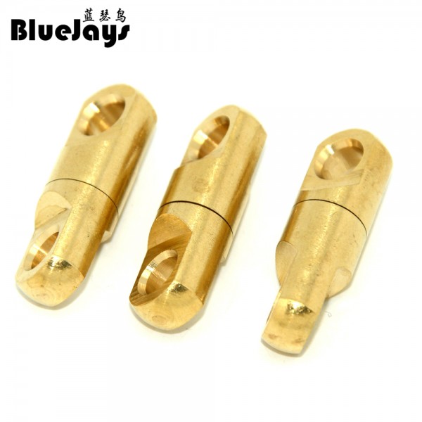 BlueJays 20pcs/lot Stainless Steel Column type rotary ring Bearing Swivel Fishing Swivels Hook Lure Connector Fish Accessories