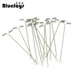 BlueJays 50pcs/lot Lure Balance use For Steel wire Fishing line DIY 5cm-20cm T-shape Fishing Accessories Connector free shipping