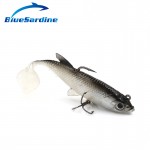 BlueSardine 10PCS 14G 8.6CM Soft Lures Bait Fishing Lures Plastic Isca Artificial Soft Lures Fishing Tackle Fish