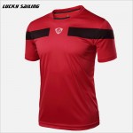 Brands men Tennis shirt Outdoor sports Running Fitness Gym Training and exercise badminton men's Short-sleeve t-shirt tops tees