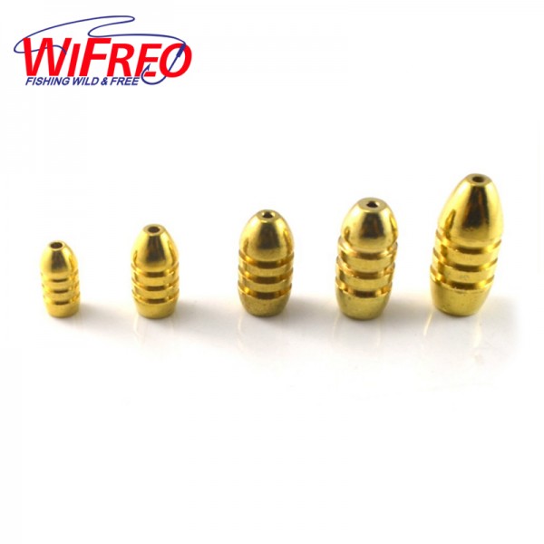 Brass Bullet Weight Sinkers Texas/Carolina Rig NEW Fishing Lure Bait Accessory replacement Lead Sinkers 1.7g/3.5g/5g/7g/10g