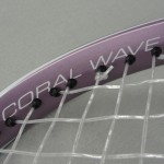 CORAL WAVE 105 Purple Carbon Fiber Female  Tennis Racket Women's tennis racket/racquet/ string tennis for beginners