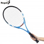 Carbon Aluminum Alloy Frame Tennis Racket Shock Reduce Tennis Initial Training Matches Men Women Regular Grade Tennis Racket