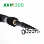 Casting Telescopic Fishing Rod Set with 14+1BB Reel Sea Fishing Rods 1.8m/2.1m/2.4m/2.7m Travel rod Combo 