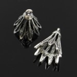 Charms badminton shuttlecock 10pcs 24*16mm Tibetan Silver Plated Pendants Antique Jewelry Making DIY Handmade Craft