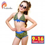 Children Swimsuit Girls Bikini Set Print Bikini Set Cute Bow Bodysuit Kids Swimming Suit For Children Girls Swim Suit