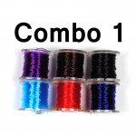 Clear Stretch Rib Round Larvae Lace Nymph Ribbing Material Body Fly Tying Line New Green Red Brown Pink Multiple Color