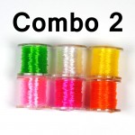 Clear Stretch Rib Round Larvae Lace Nymph Ribbing Material Body Fly Tying Line New Green Red Brown Pink Multiple Color