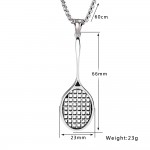 Couple lover's Fitness Sport Pendant Necklace With Badminton & Battledore Charm Pendant Finess Jewelry For Female Or Male 