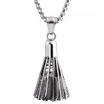 Couple lover's Fitness Sport Pendant Necklace With Badminton & Battledore Charm Pendant Finess Jewelry For Female Or Male 