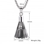 Couple lover's Fitness Sport Pendant Necklace With Badminton & Battledore Charm Pendant Finess Jewelry For Female Or Male 