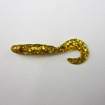 Crazy Fish - 15 pcs Fishing Soft Bait Cuttle Tail Grub For Bass Pike Walleye Soft Shad 40mm/0.9g