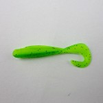 Crazy Fish - 15 pcs Fishing Soft Bait Cuttle Tail Grub For Bass Pike Walleye Soft Shad 40mm/0.9g