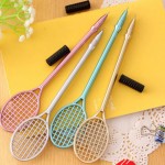 Creative 20pcs/lot Cute Badminton Racket Shape Gel Pen Office Supplies Stationery Roller Ball Pen Stationery School Supplies