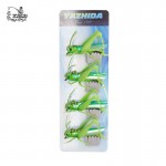 Cricket Dry Fly Fishing Flies Set 4PCS kit Flies Tying Material Lure Fishing Tackle Bait For pike carp trout 