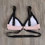 Cross Bikini Swimwear Women Black Strappy Sexy Letter Swimsuit Retro Swimsuits Brazilian Biquini Sexy Cute Sport Bikinis E631