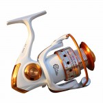 DSstyles Fishing reel BX1000 - 9000 Series 12+1BB Stainless steel Aluminum Spool Superior Ratio 5.5:1 Fishing Reel Spinning Reel