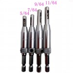 Doors and windows hinge hinge HOLE Woodworking hole puncher Hexagonal shaped drill bit Location Power Tool Accessories Tool Sets