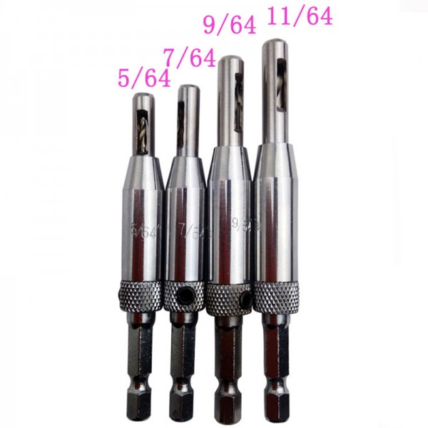 Doors and windows hinge hinge HOLE Woodworking hole puncher Hexagonal shaped drill bit Location Power Tool Accessories Tool Sets