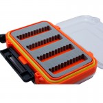 Double Side Waterproof Plastic Foam Fly Fishing Lure Bait Hook Storage Case Box