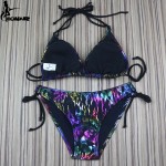 EONAR 2017 Swimsuit Sexy Print Bikinis Women Brazilian Bikini Set Push Up Swimwear Maillot De Bain Femme Bathing suits biquini 