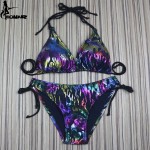 EONAR 2017 Swimsuit Sexy Print Bikinis Women Brazilian Bikini Set Push Up Swimwear Maillot De Bain Femme Bathing suits biquini 