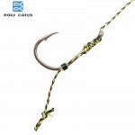 Easy Catch 18pcs Carp Fishing Hair Rigs Braided Thread 8340 Hooks Swivel Boilies Carp Rigs Carp Fishing Accessories