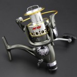 Europe Most Popular RiverHawk X5 Smooth Spinning Reel Fishing Reel 1 pcs 9+1 BB Carp Fishing Bait Runner Reel