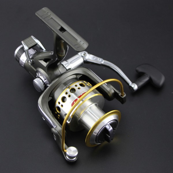 Europe Most Popular RiverHawk X5 Smooth Spinning Reel Fishing Reel 1 pcs 9+1 BB Carp Fishing Bait Runner Reel