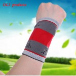 Exclusive appearance design silica gel sports wristband volleyball badminton wrist support  bracers free shipping #wrist7601