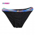 Faerdasi Women Striped Bikini set New Sexy Push up Swimwear 2017 Plus size Swimsuit Bandage Brazilian Biquini Female Monokini