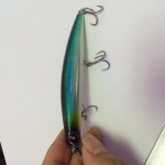 Fishing Long Range Casting Pencil Minnow 120 Lures Artificial Lure Bait 12cm 16g Float Suspend Slow Sinking Owner Hooks