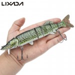 Fishing Lures 20cm 67g Lifelike 8 Segements Pike Fishing Lure Swim Crank Hard  Bait Fishing Treble Fish Hook Tackle Accessory