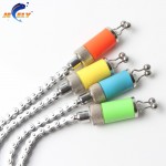 Fishing Swinger Steel Chain Stainless Steel Set Swinger Carp Fishing Indicator 4 Colors for bite alarm